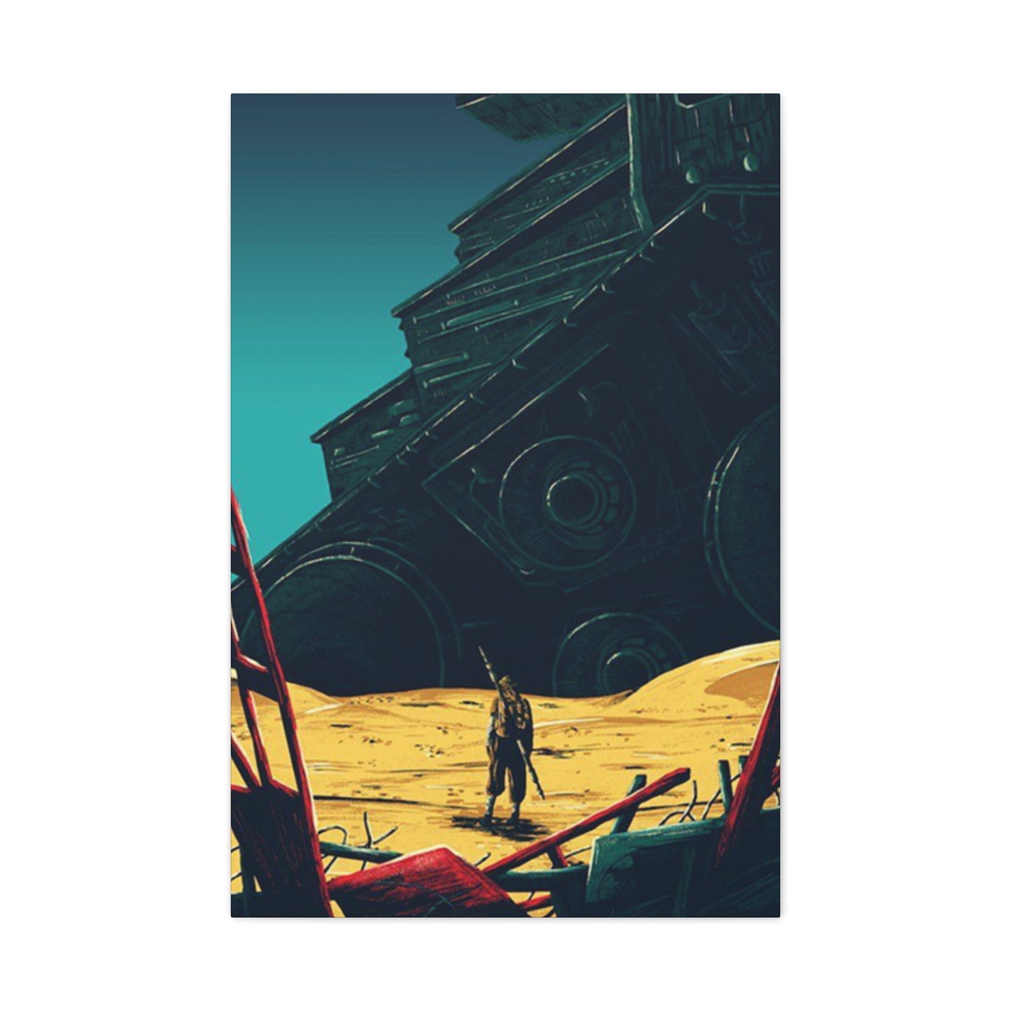 Star Wars The Force Awaken Poster Wall Art & Canvas Prints