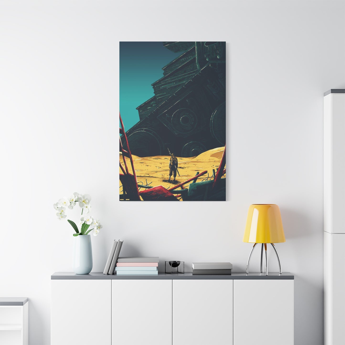 Star Wars The Force Awaken Poster Wall Art & Canvas Prints