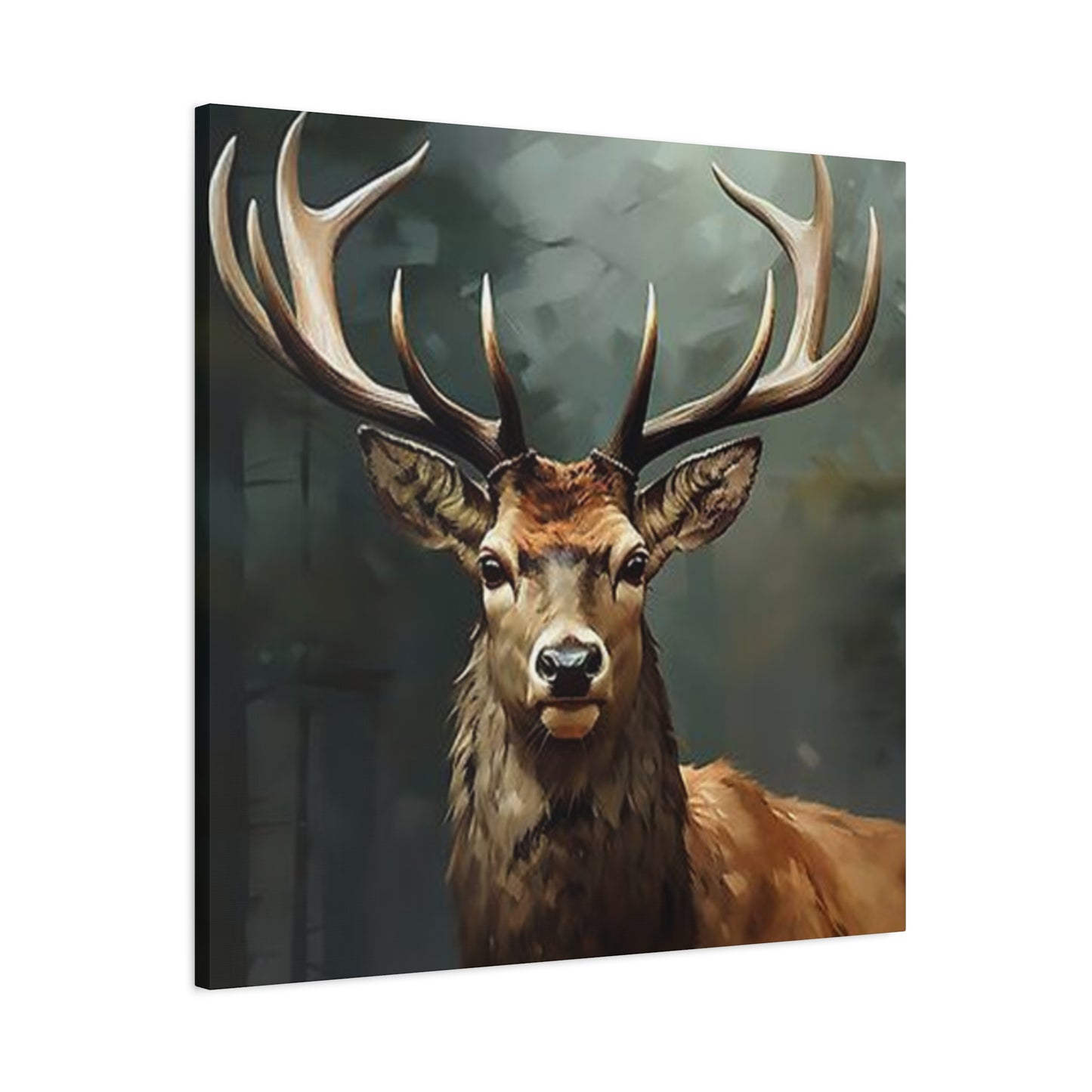 Reindeer Painting Wall Art & Canvas Prints