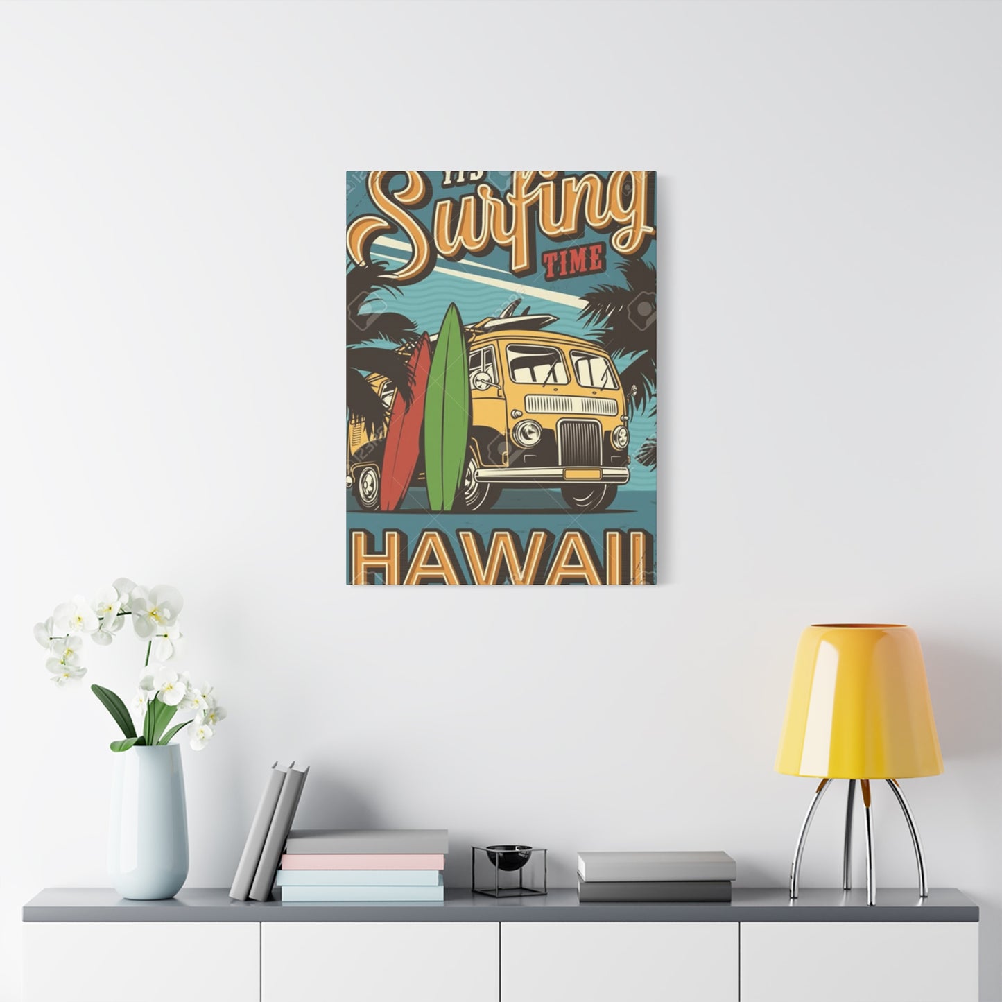 Hawaii Surfing Wall Art & Canvas Prints