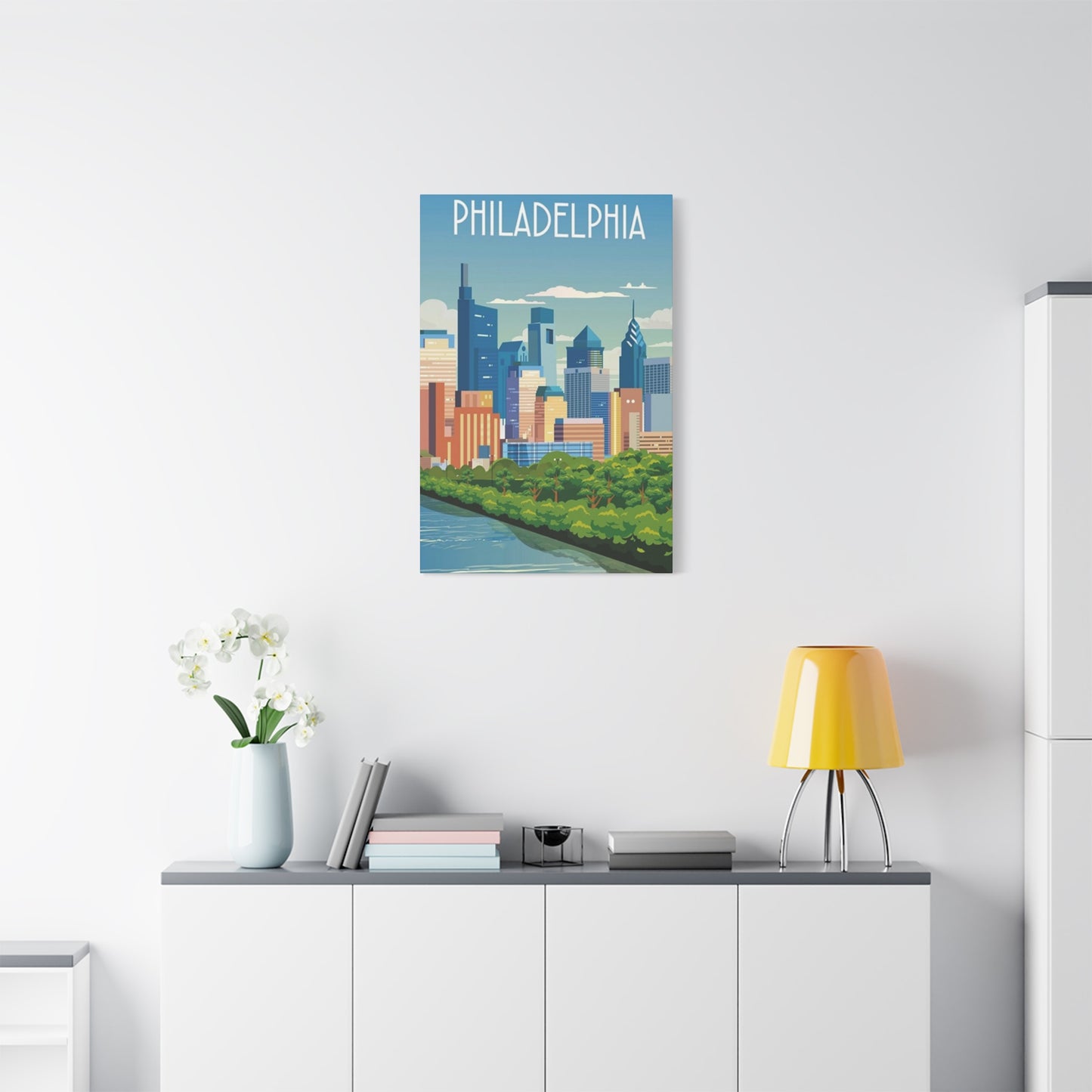 Cityscape Of Philadelphia Wall Art & Canvas Prints
