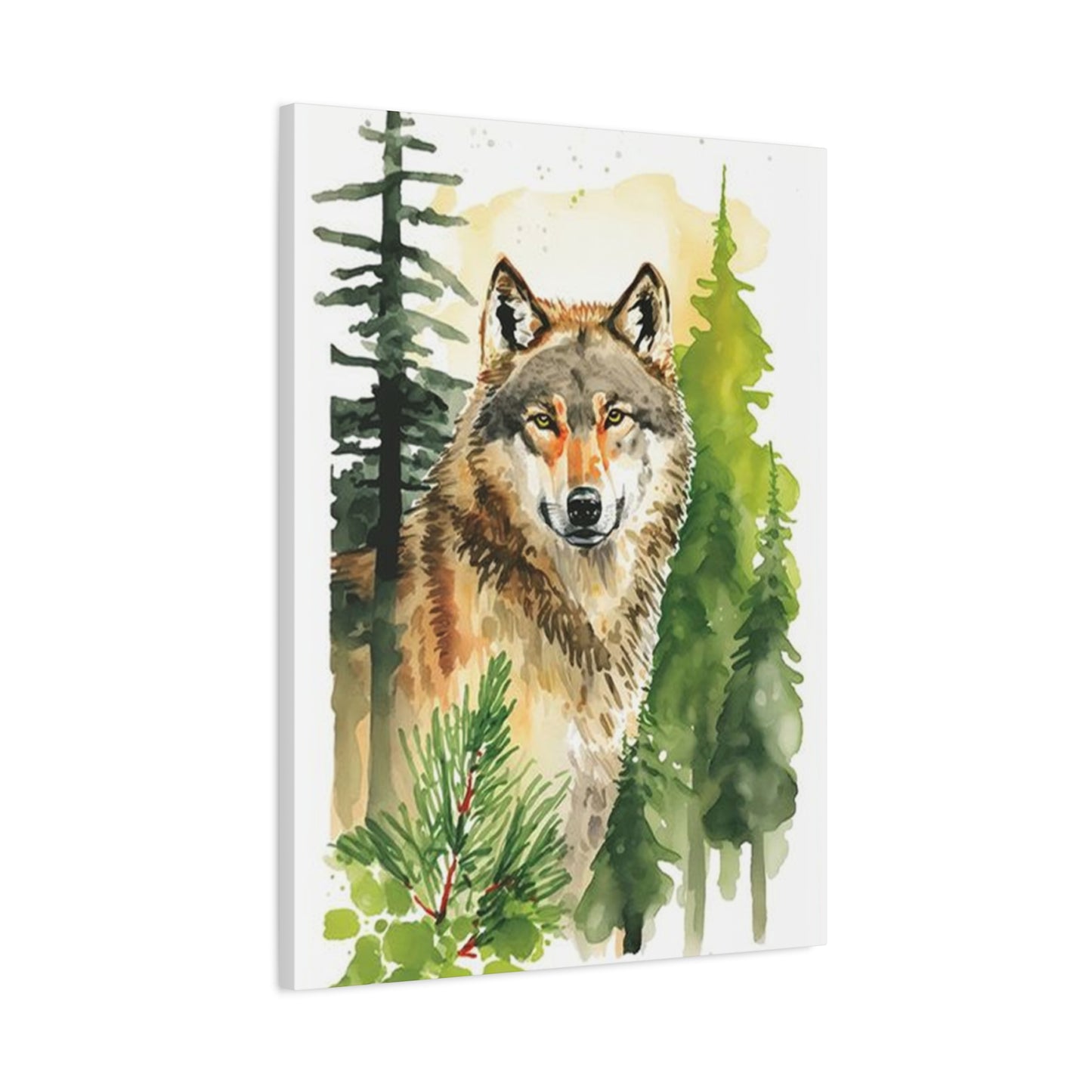 Wolf Painting Wall Art & Canvas Prints