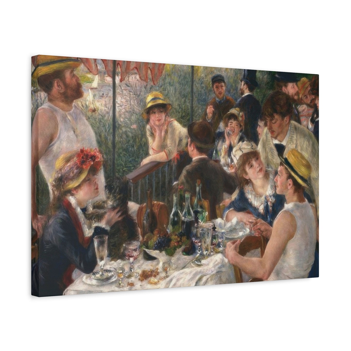 Luncheon Of The Boating Party Impression Wall Art & Canvas Prints