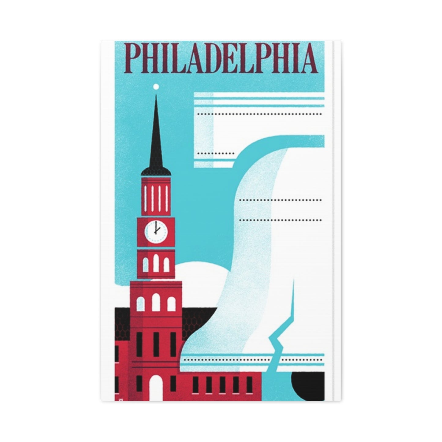 Breathless City Philadelphia Poster Wall Art & Canvas Prints