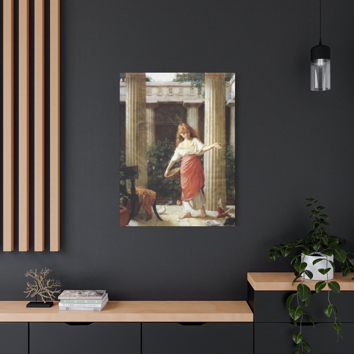 John William In The Peristyle Wall Art & Canvas Prints