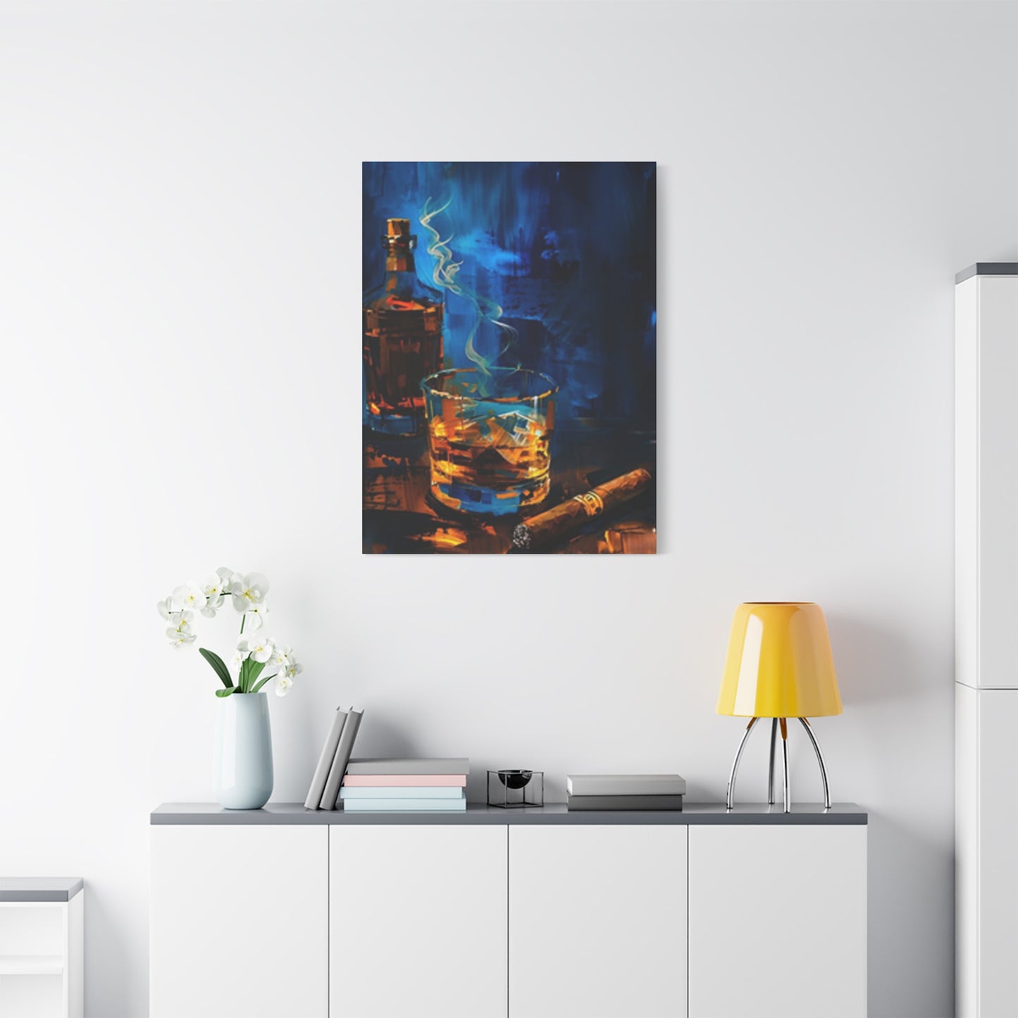 Whiskey And Cigar Wall Art & Canvas Prints