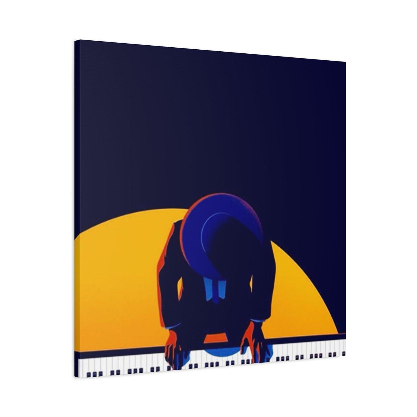 Artist Playing Piano Wall Art & Canvas Prints