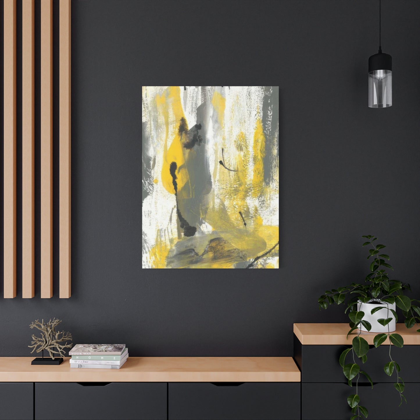 Joyce Combs Grey Movement Wall Art & Canvas Prints