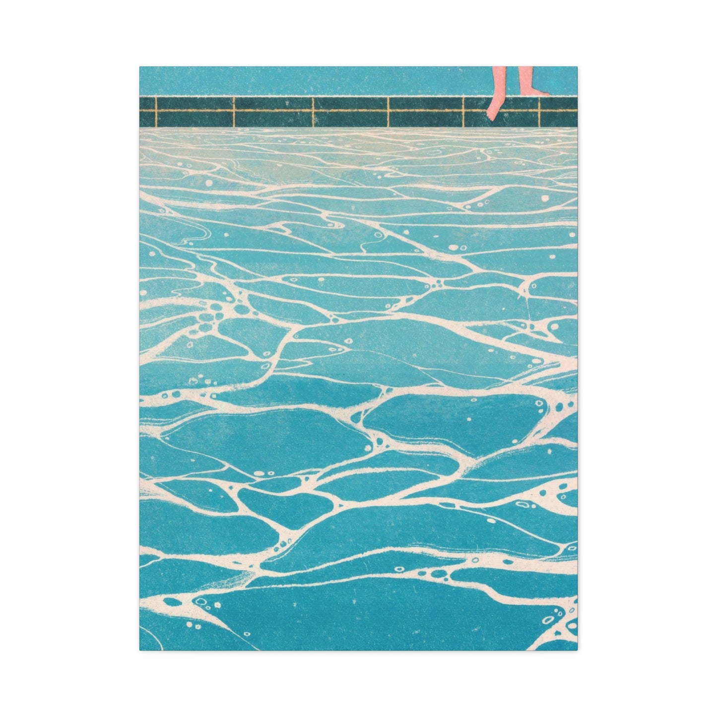 Water Cool Pattern Surface Wall Art & Canvas Prints