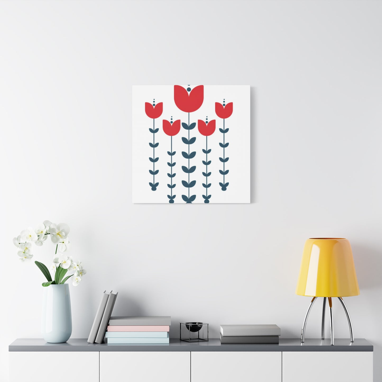 Abstract Flowers 2 Wall Art & Canvas Prints