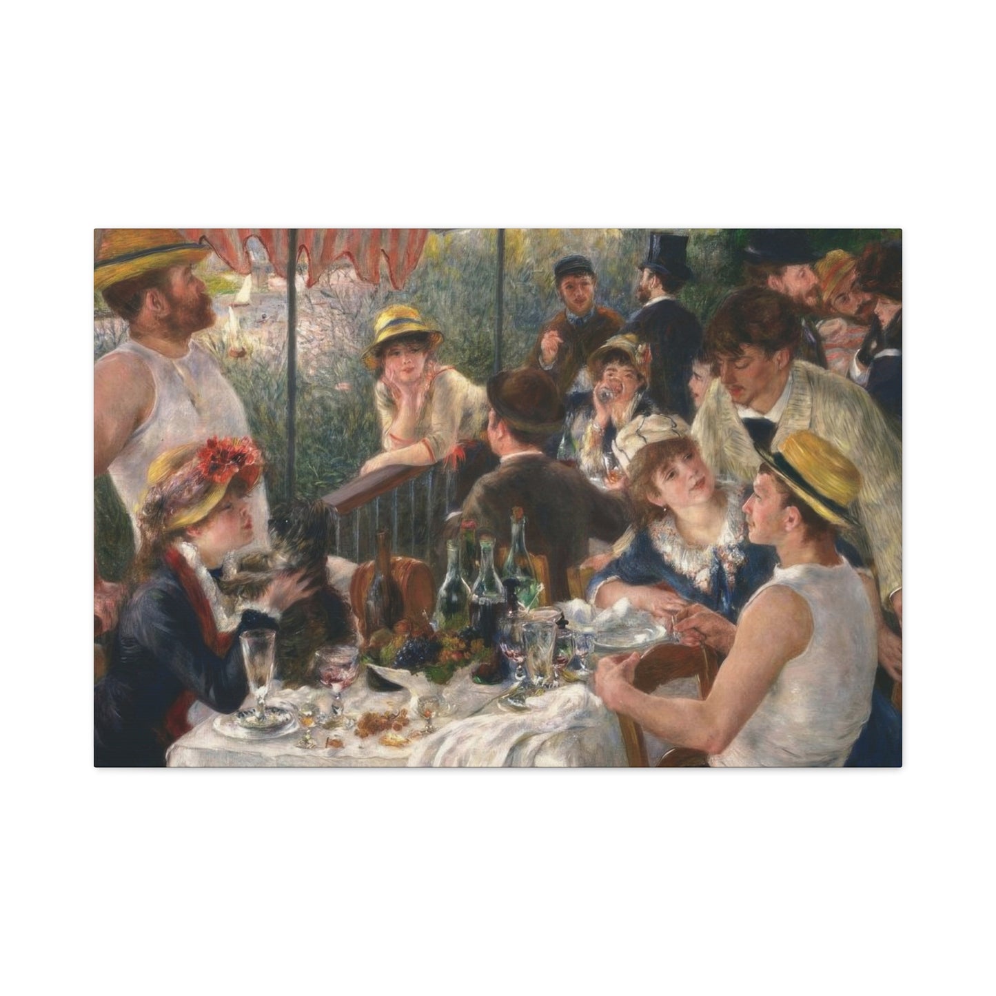 Luncheon Of The Boating Party Impression Wall Art & Canvas Prints