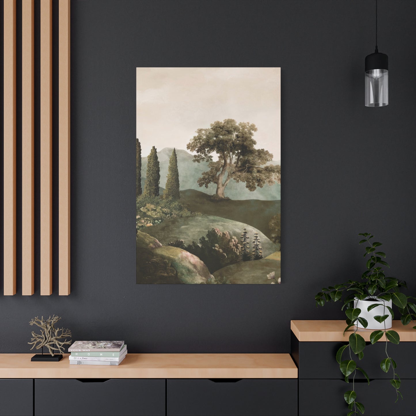 Green Scenery Colorful Wall Art & Canvas Prints