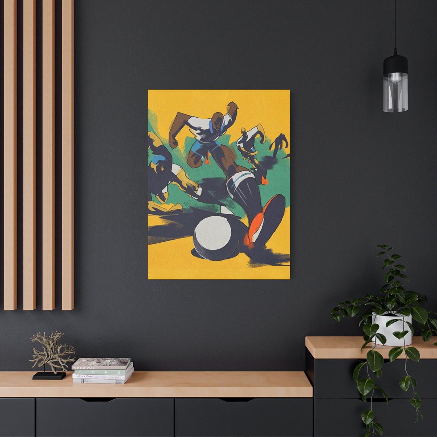 Soccer Animation Wall Art & Canvas Prints