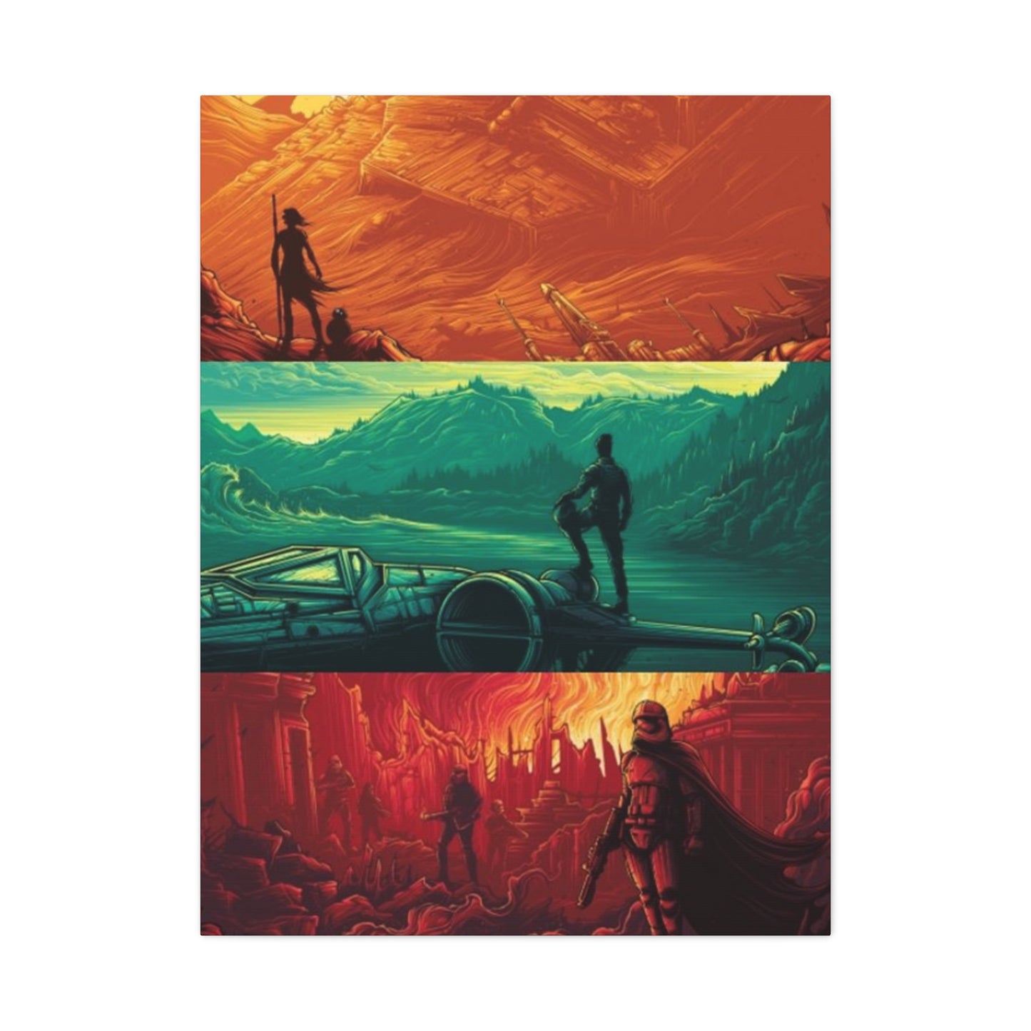 Star Wars Poster Wall Art & Canvas Prints