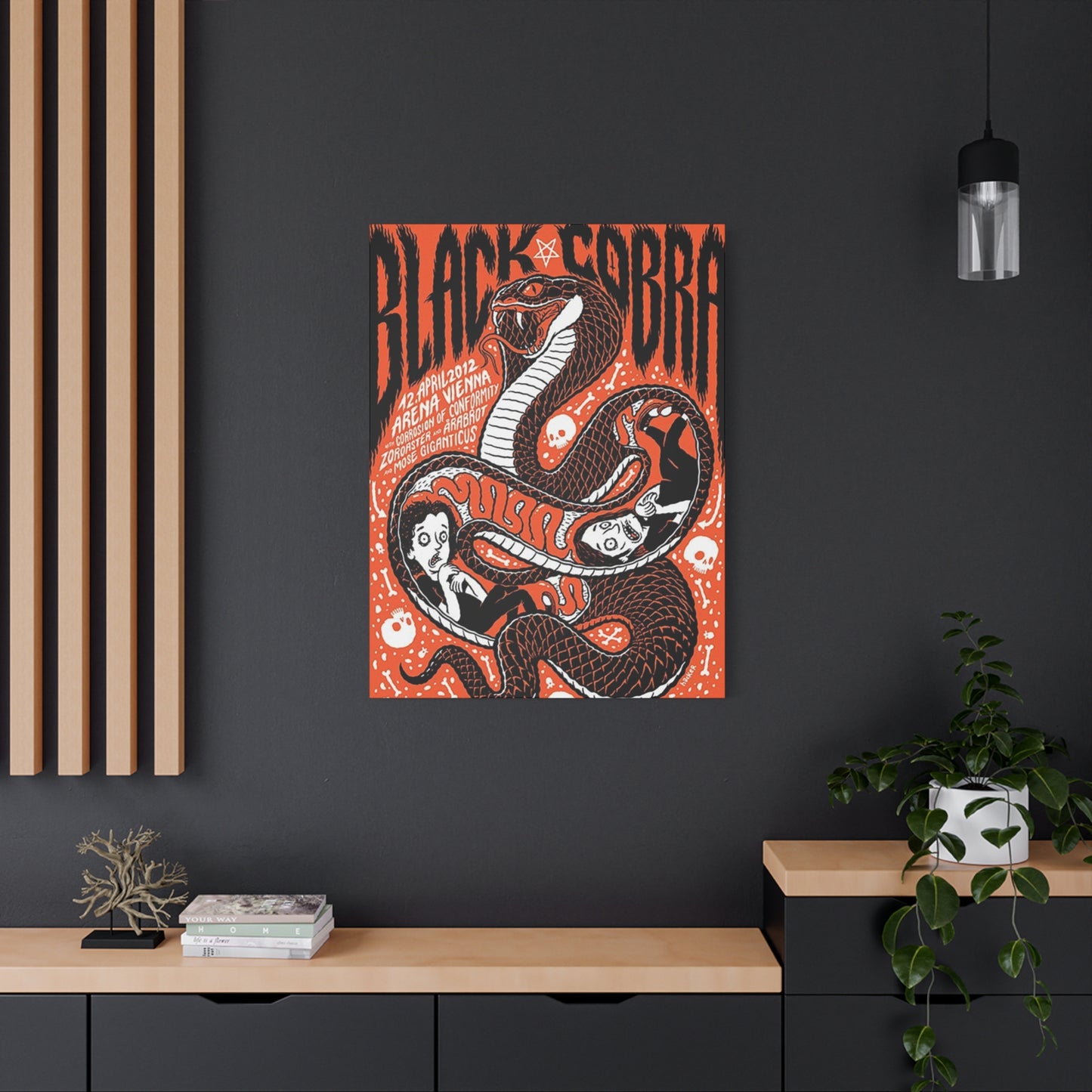 Black Cobra Wall Art & Canvas Prints
