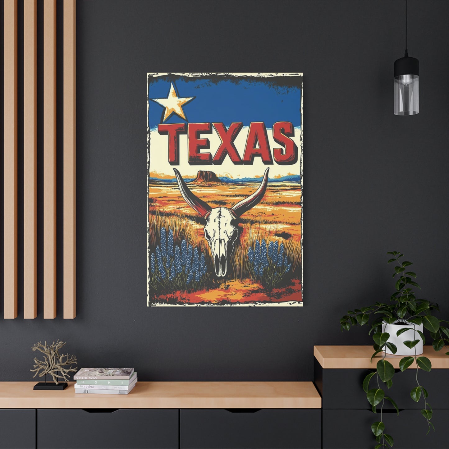 Landscape Of Star Texas Poster Wall Art & Canvas Prints