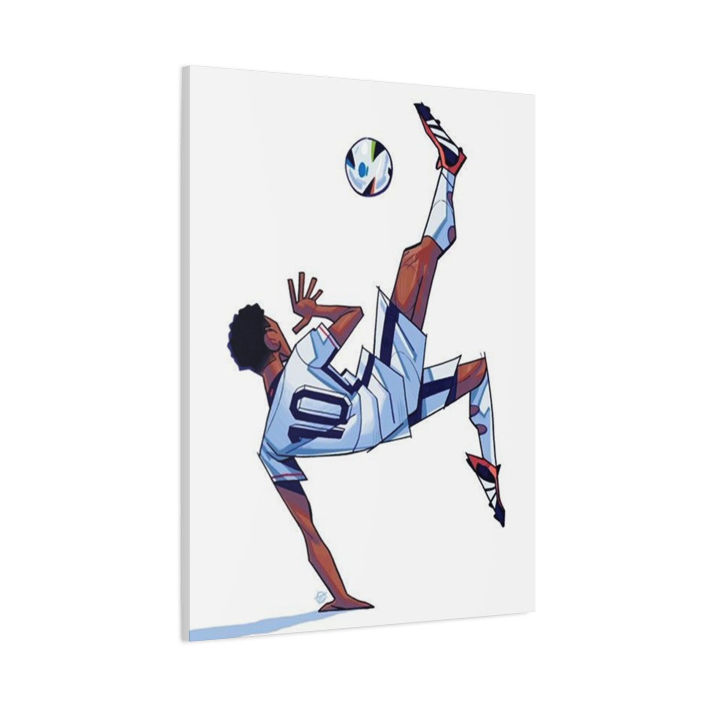 Animated Football Player Wall Art & Canvas Prints