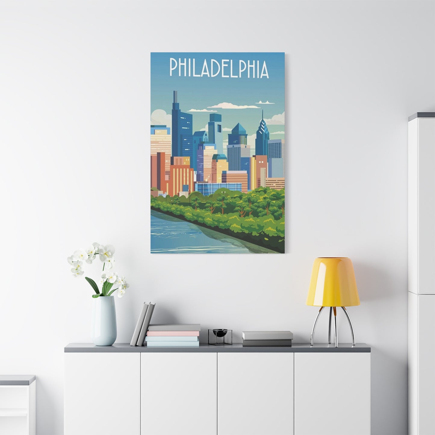 Cityscape Of Philadelphia Wall Art & Canvas Prints