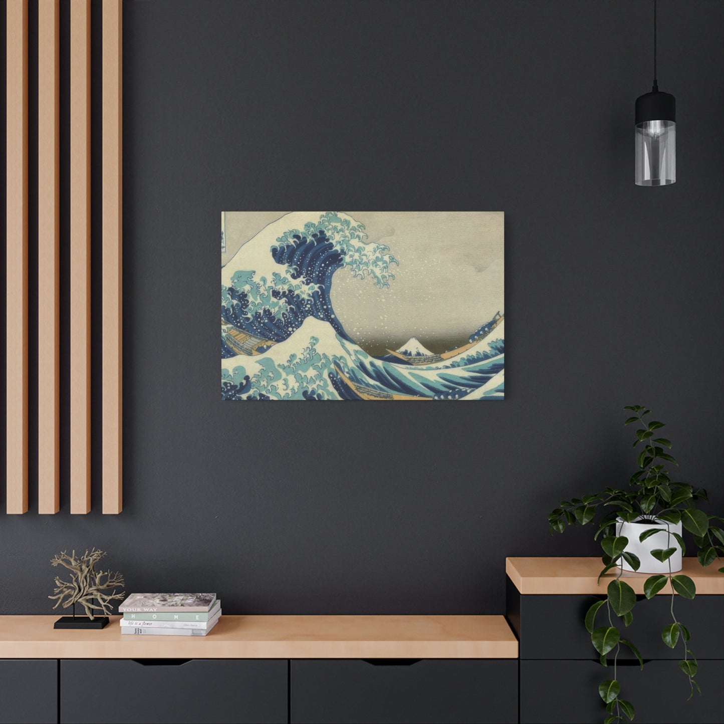 Katsushika Hokusai Mount Fuji Seen Below A Wave At Kanagawa Wall Art & Canvas Prints