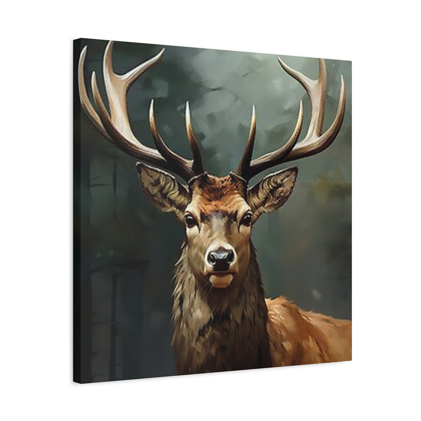 Reindeer Painting Wall Art & Canvas Prints