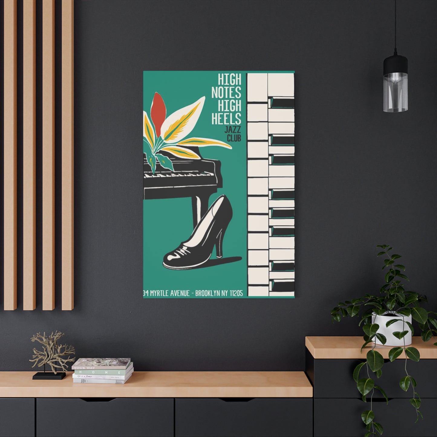 High Notes High Heels Wall Art & Canvas Prints
