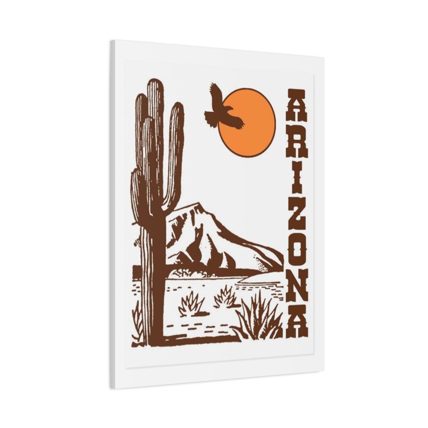 Abstract Arizona Cactus Desert Wall Art & Canvas Prints