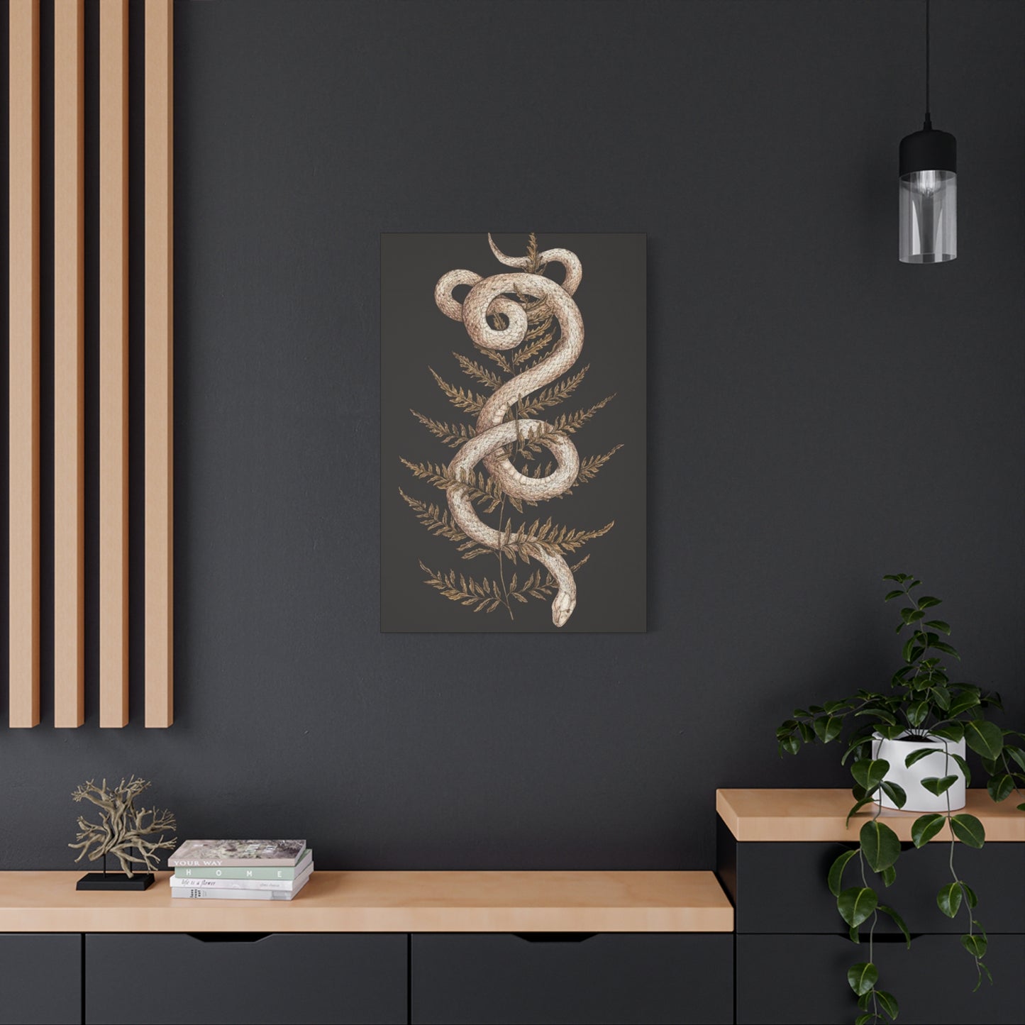 White Snake Wall Art & Canvas Prints