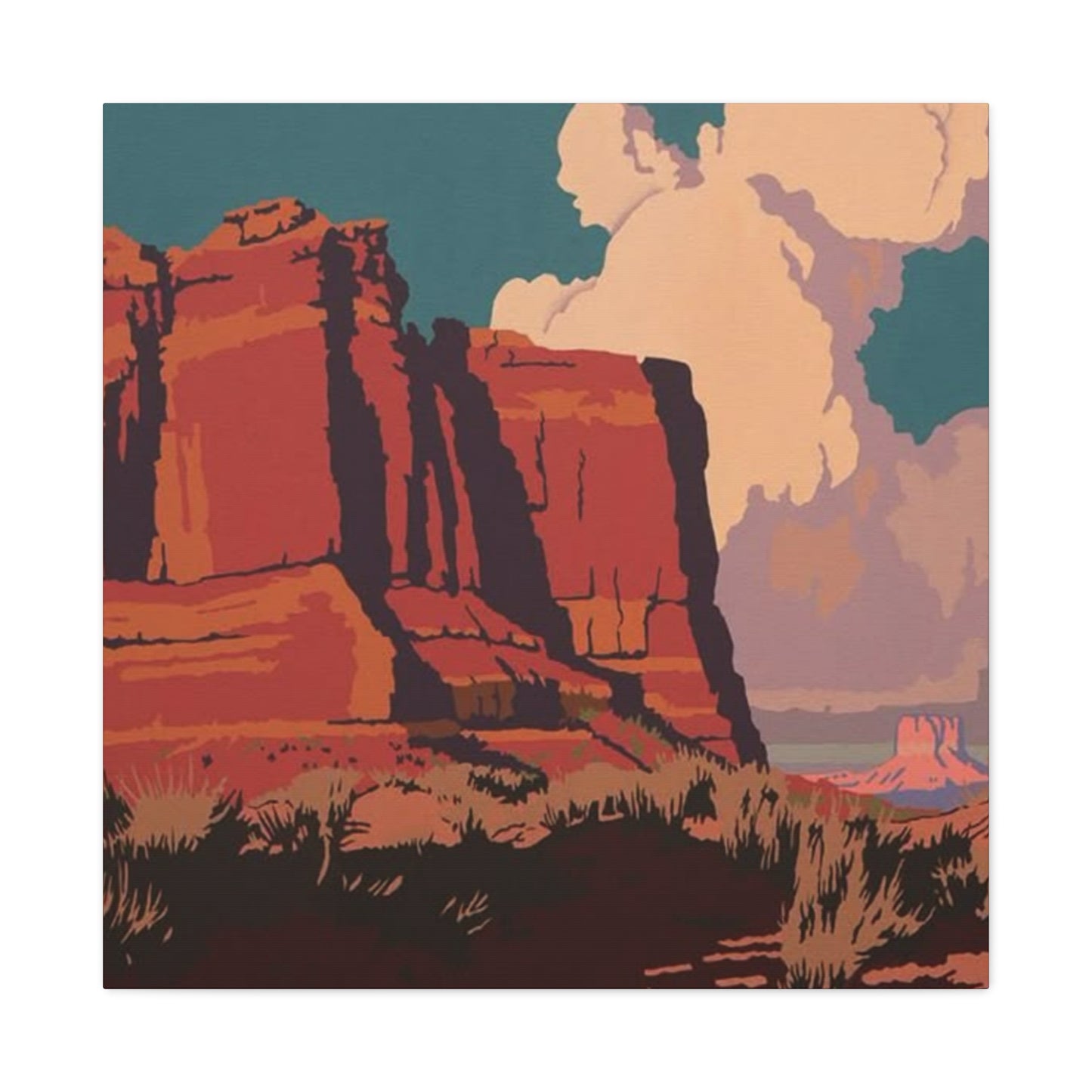 Grand Canyon On Sunset Wall Art & Canvas Prints