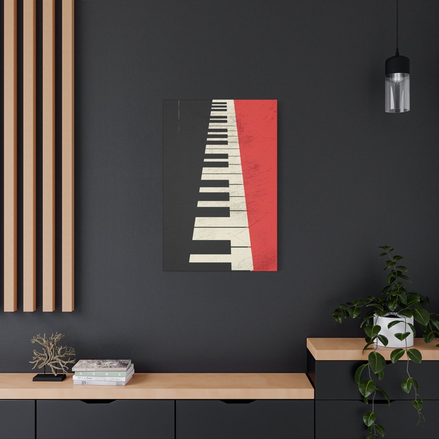 Black And Red Piano Wall Art & Canvas Prints