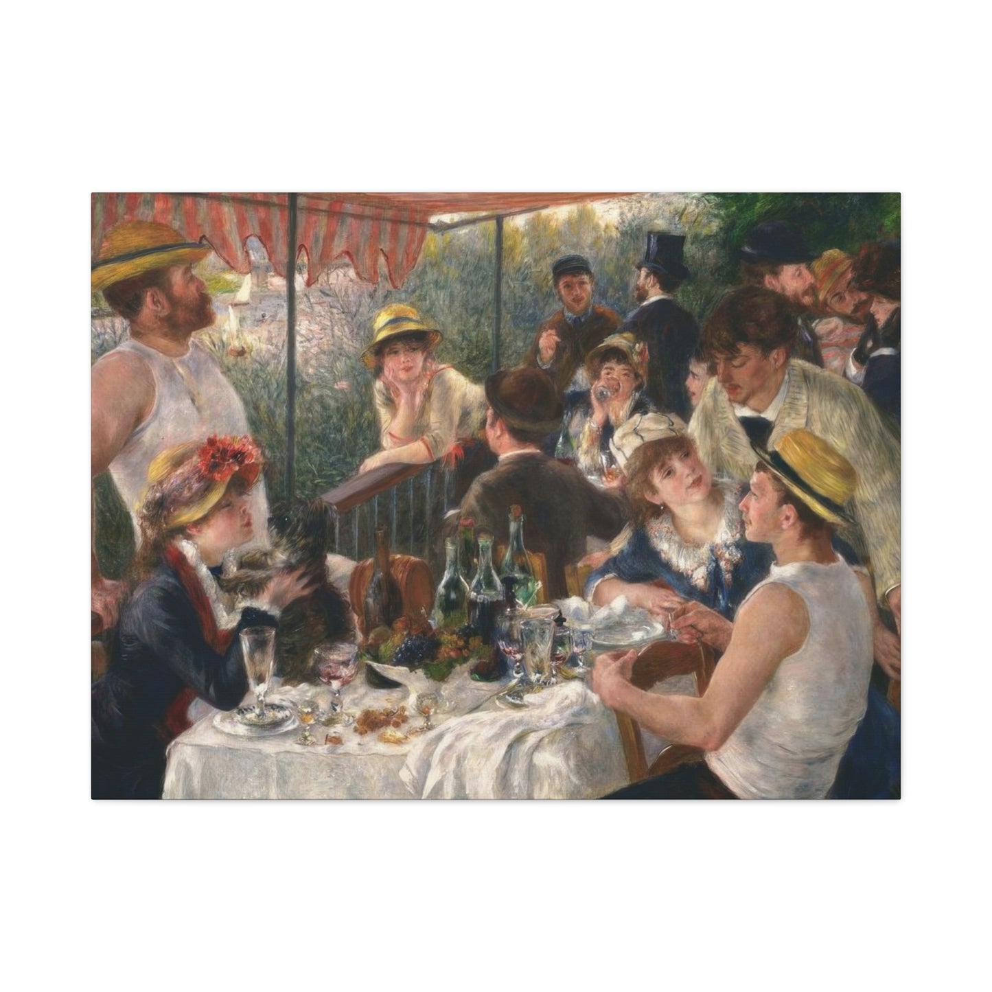 Luncheon Of The Boating Party Impression Wall Art & Canvas Prints