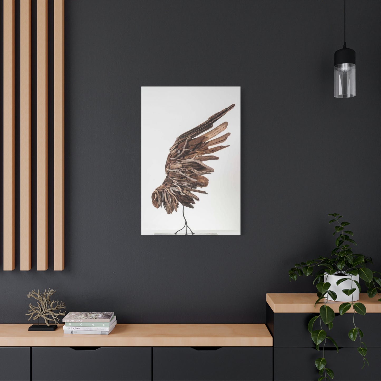 Driftwood Wing Wall Art & Canvas Prints