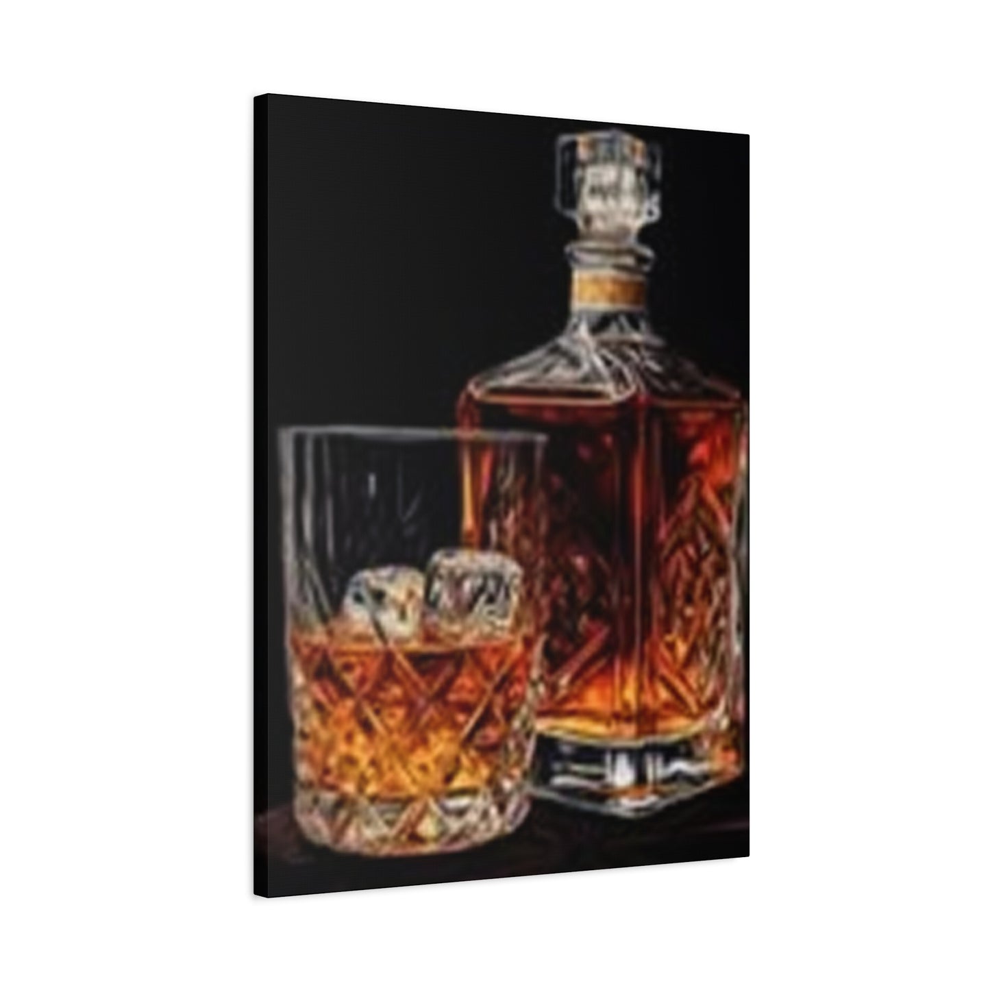Ice Whiskey Photography Wall Art & Canvas Prints
