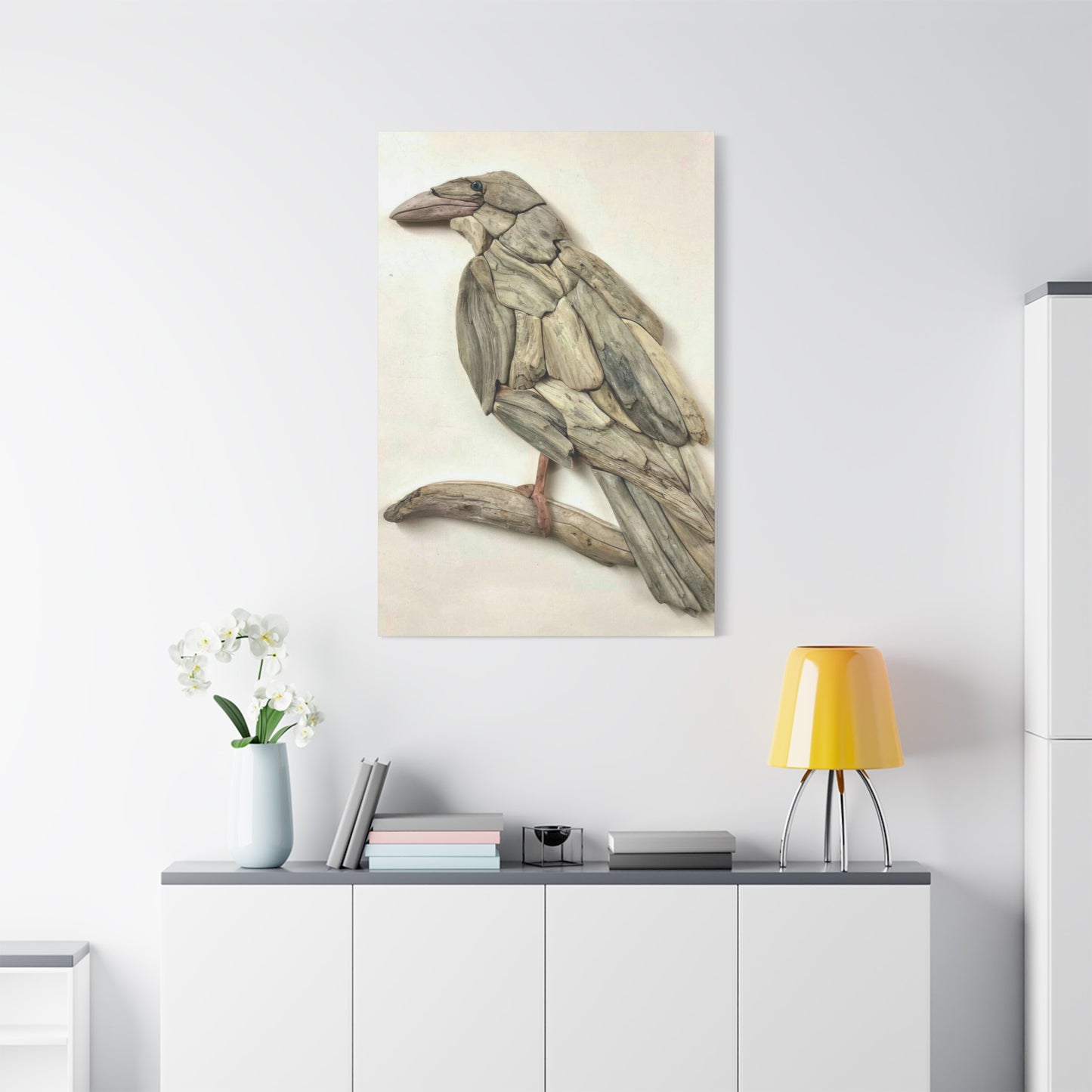 Driftwood Eagle Wall Art & Canvas Prints