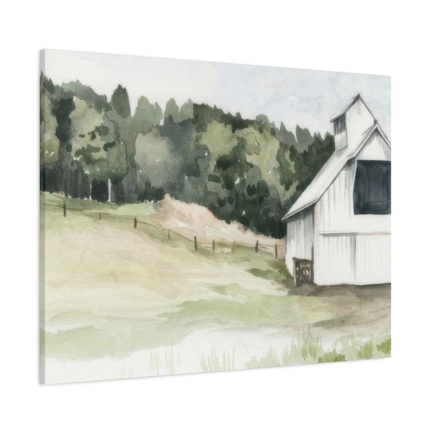 Jennifer Paxton Parker Watercolor Barn Wall Art & Canvas Prints