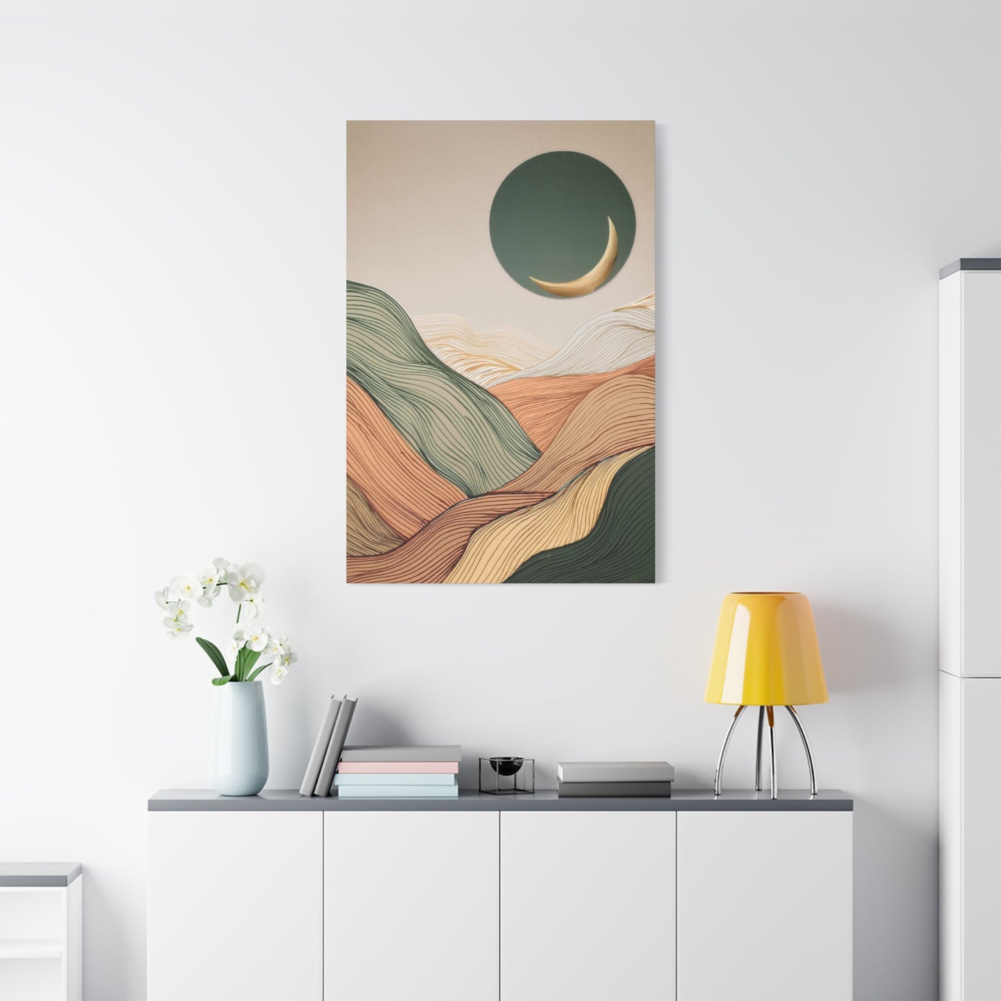 Abstract Landscape Earth Tones Wall Art & Canvas Prints