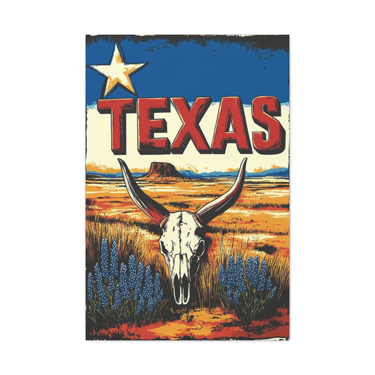 Landscape Of Star Texas Poster Wall Art & Canvas Prints