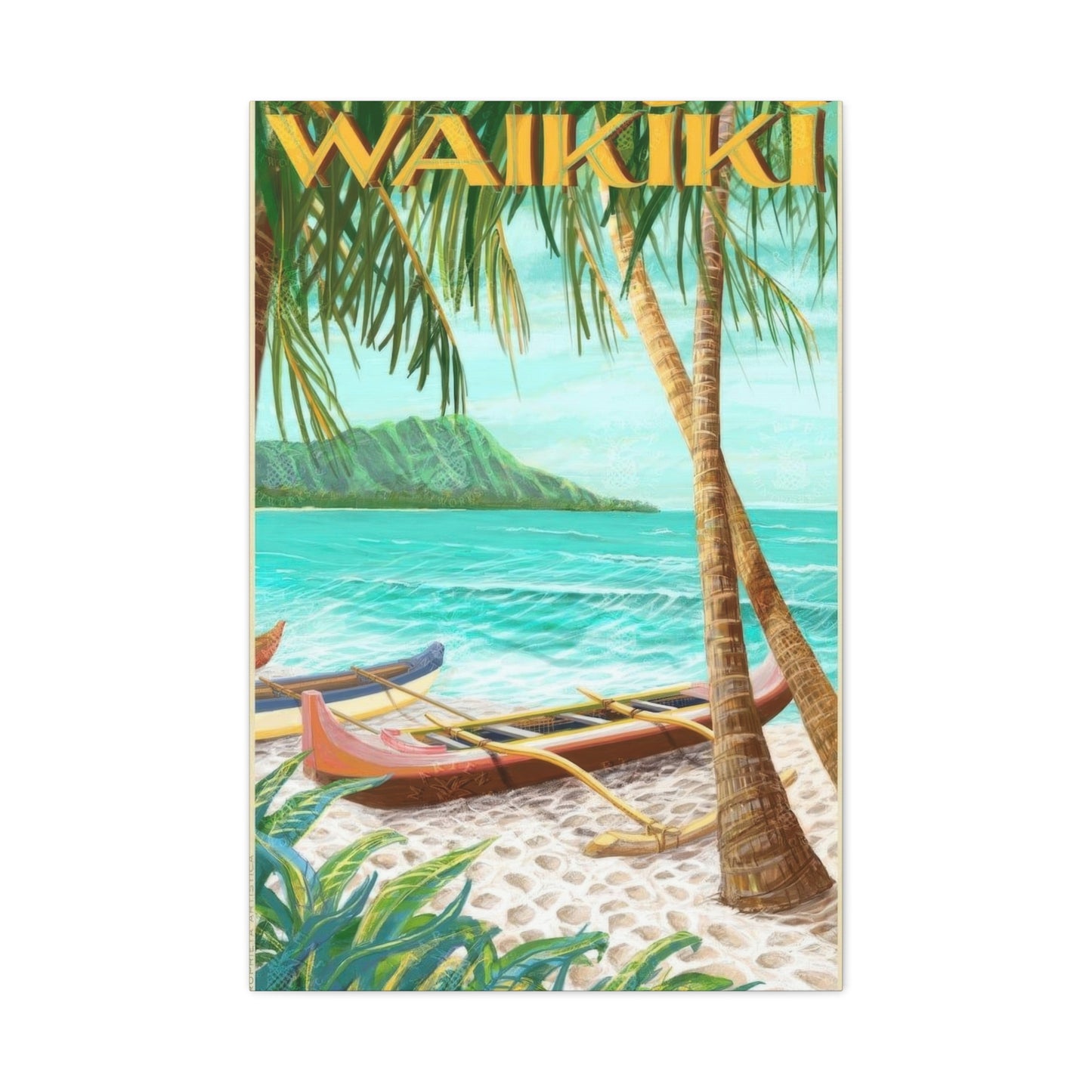 Waikiki Hawaii Wall Art & Canvas Prints