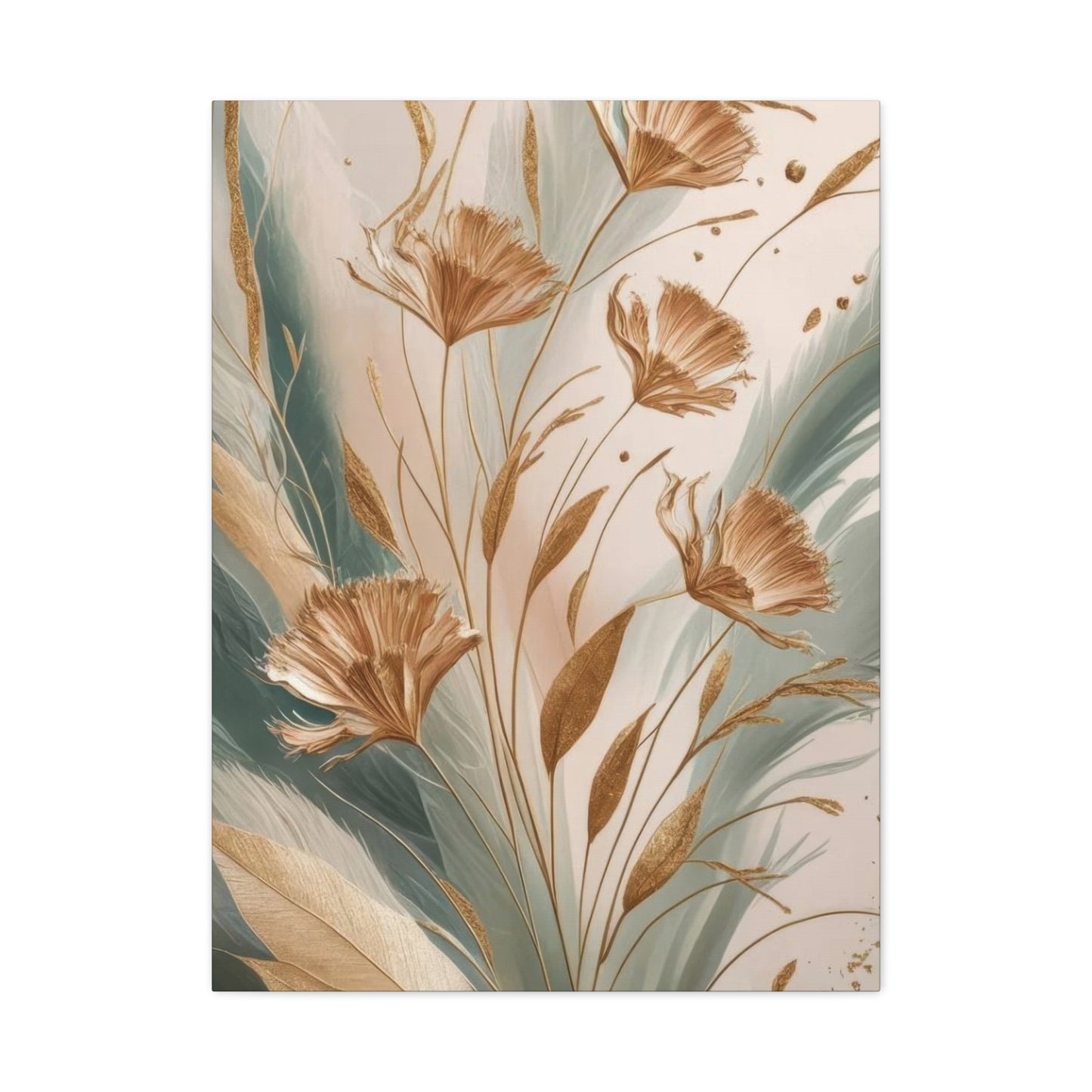 Plant Flower Leaves Earthy Wall Art & Canvas Prints