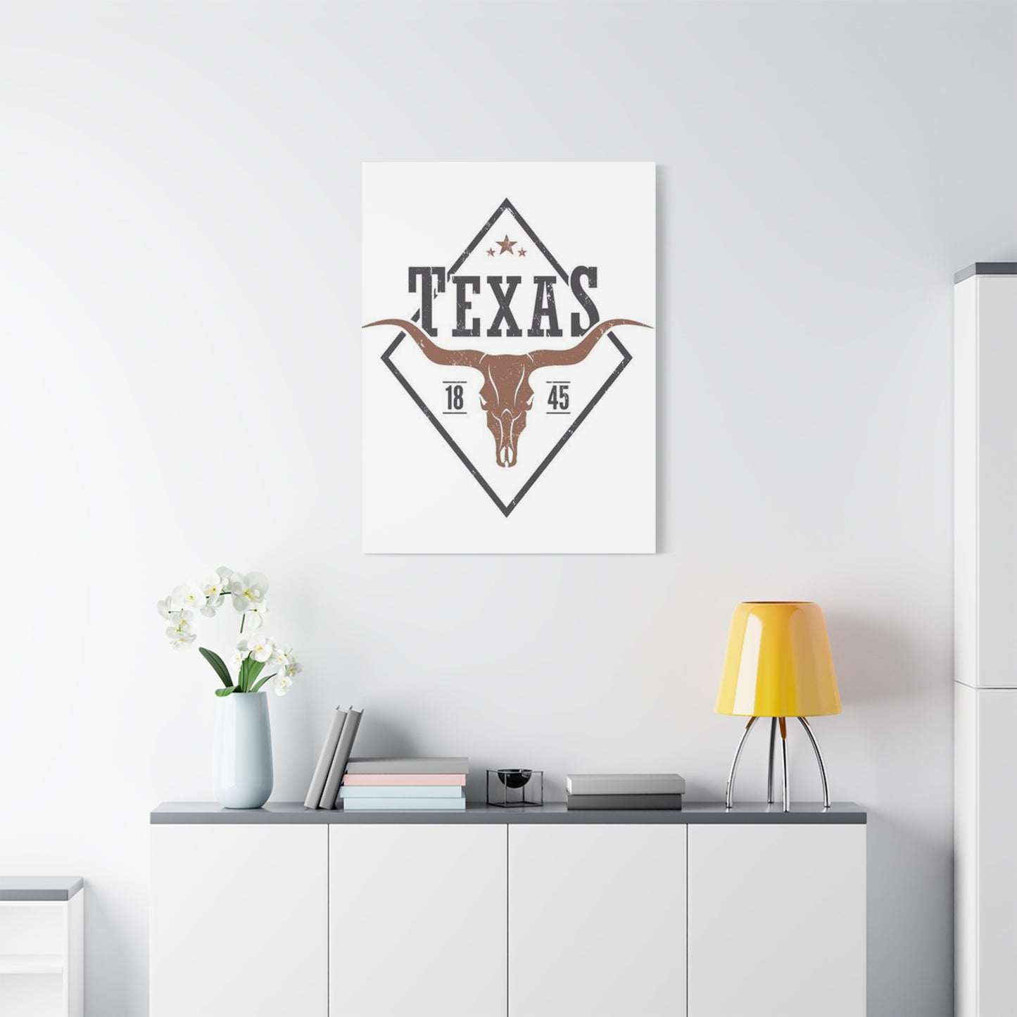 18 45 Texas Poster Wall Art & Canvas Prints