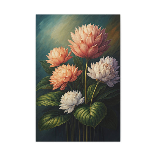 Soft Peony Serenity Wall Art & Canvas Print