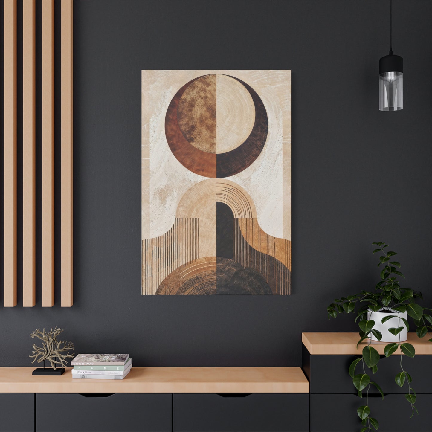 Earthern Crescent Opulence Wall Art & Canvas Prints