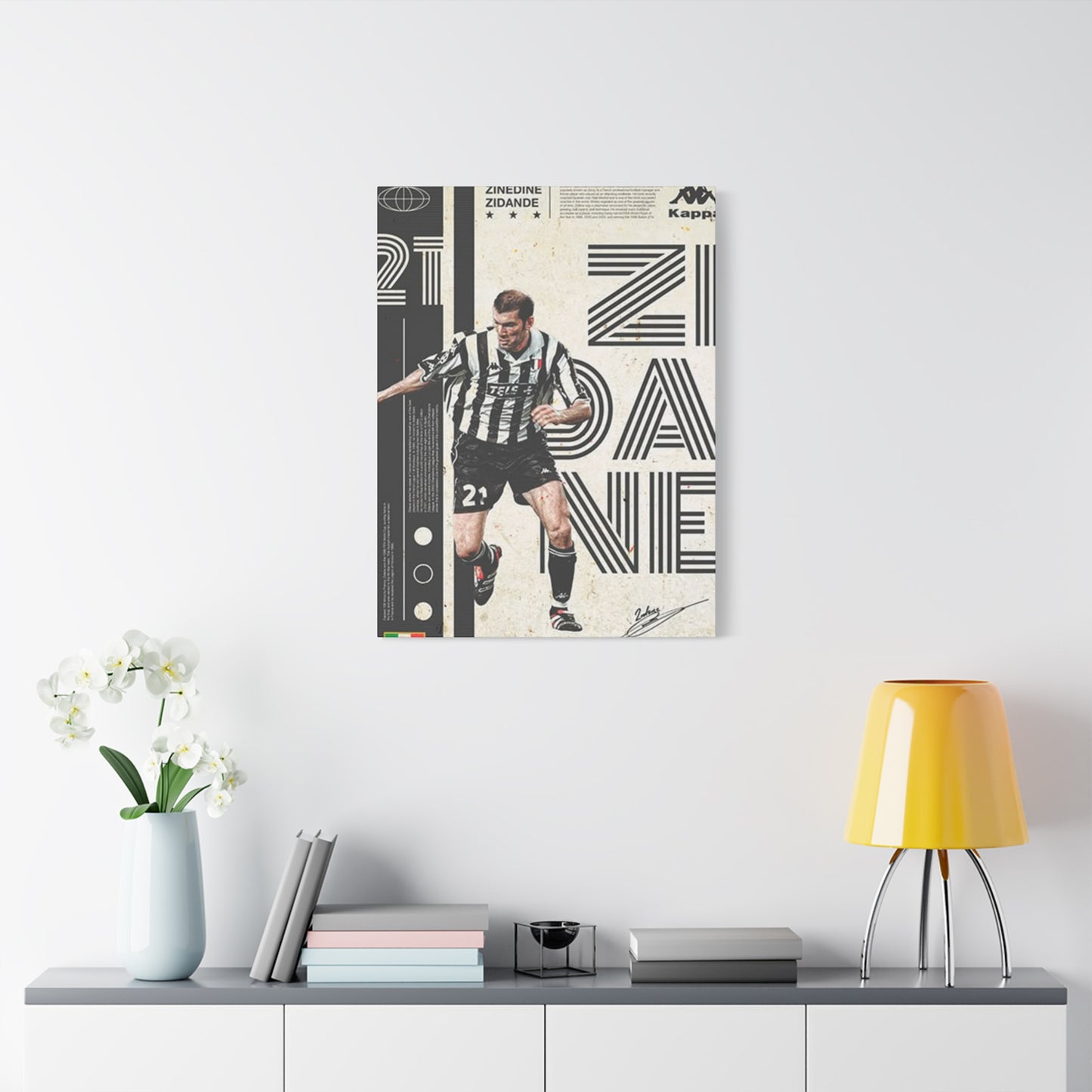 Zinedine Zidande Wall Art & Canvas Prints