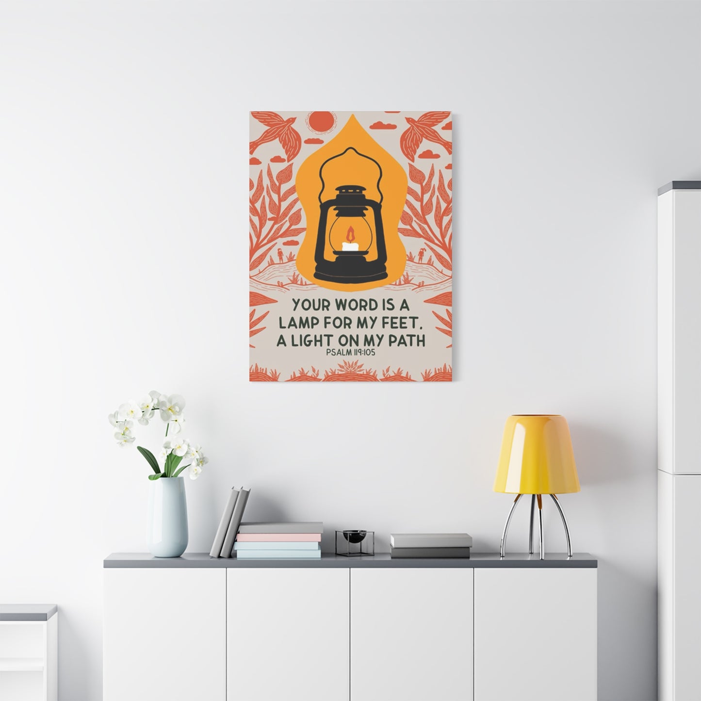 Candle Light Quote Poster Wall Art & Canvas Prints