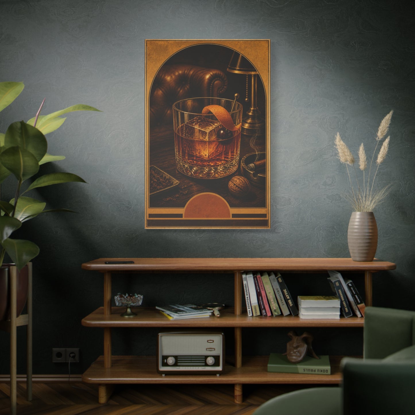 Old Fashioned Gentleman’s Club Poster Wall Art & Canvas Print