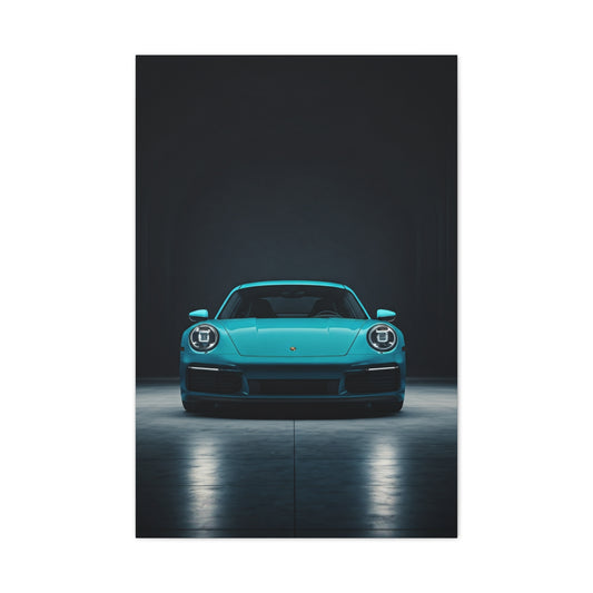 Dream Garage Porsche 911 Symmetry Wall Art & Canvas Prints