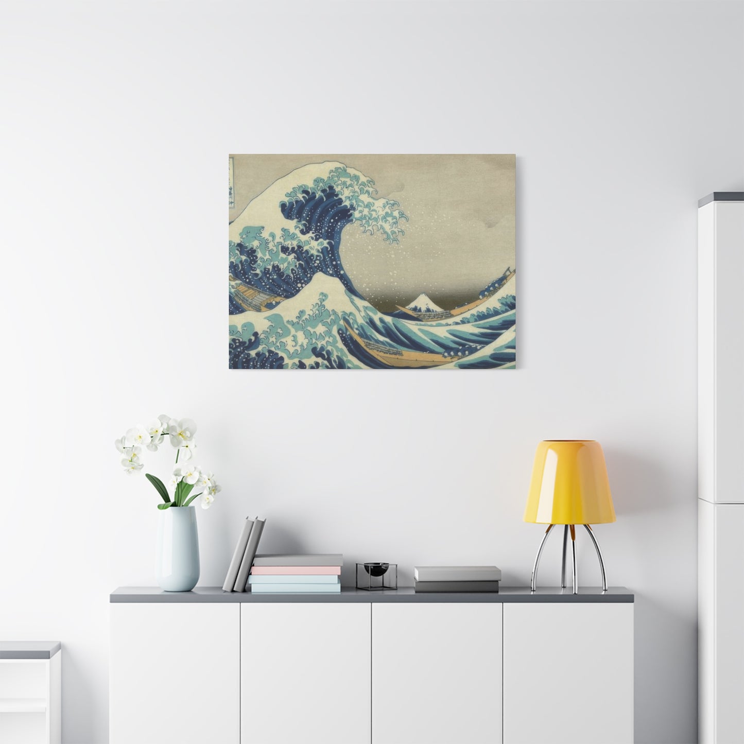 Katsushika Hokusai Mount Fuji Seen Below A Wave At Kanagawa Wall Art & Canvas Prints