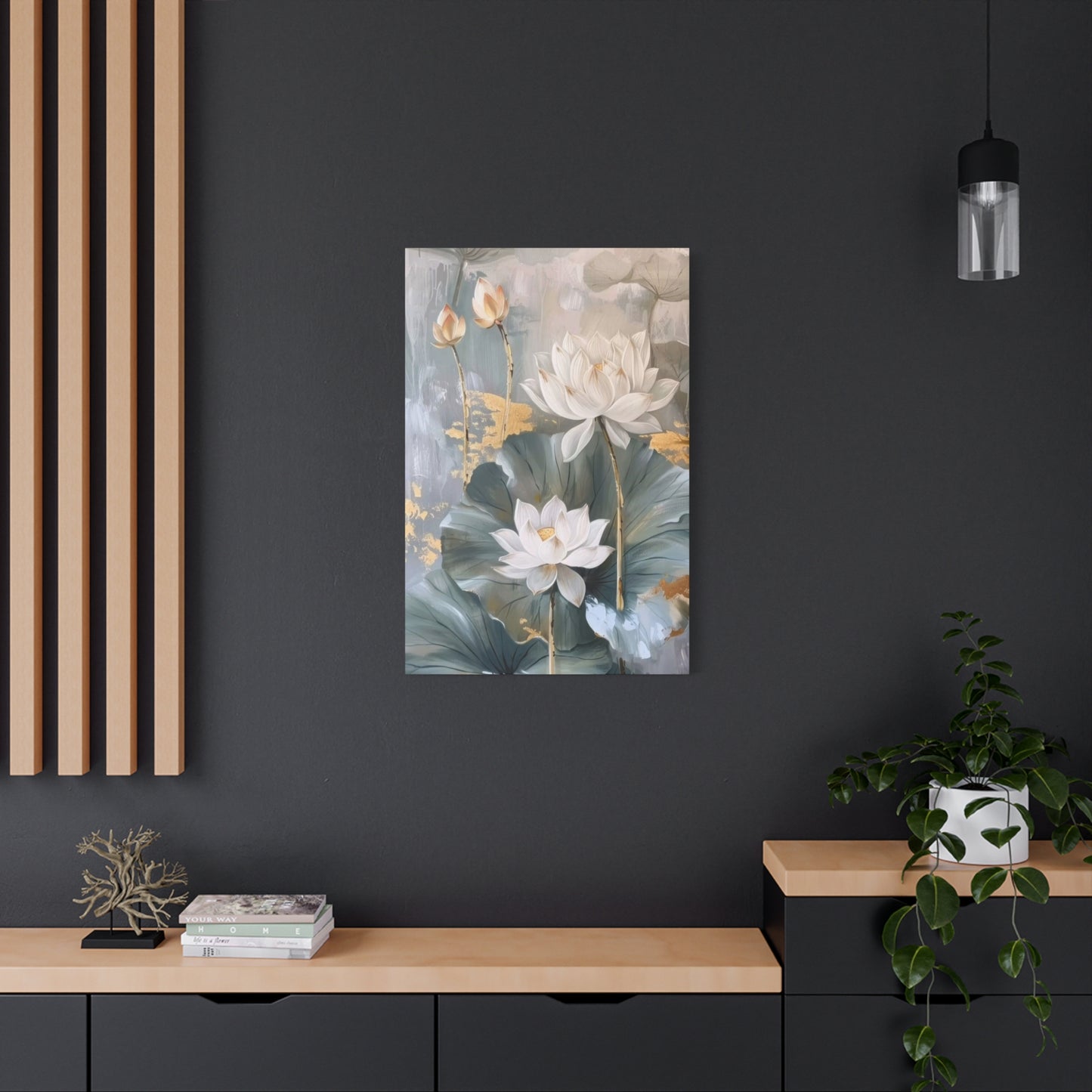 White Flower Earthy Opulence Wall Art & Canvas Prints