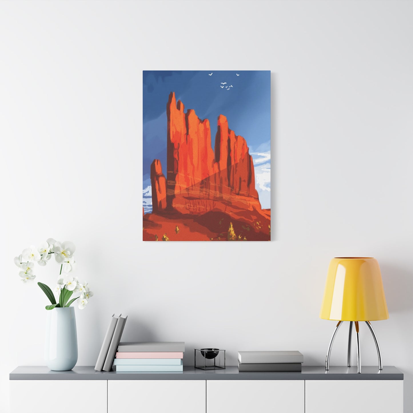 Abstract Arizona Canyon Mountain Wall Art & Canvas Prints