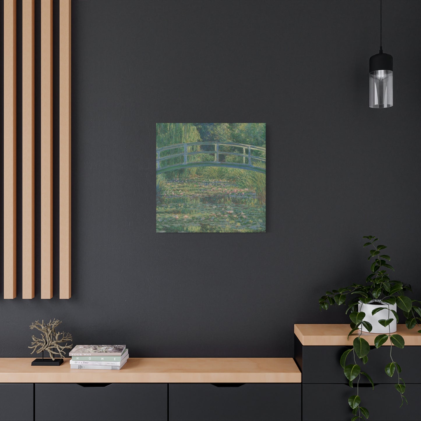 The Water Lilly Pond Impressionism Wall Art & Canvas Prints