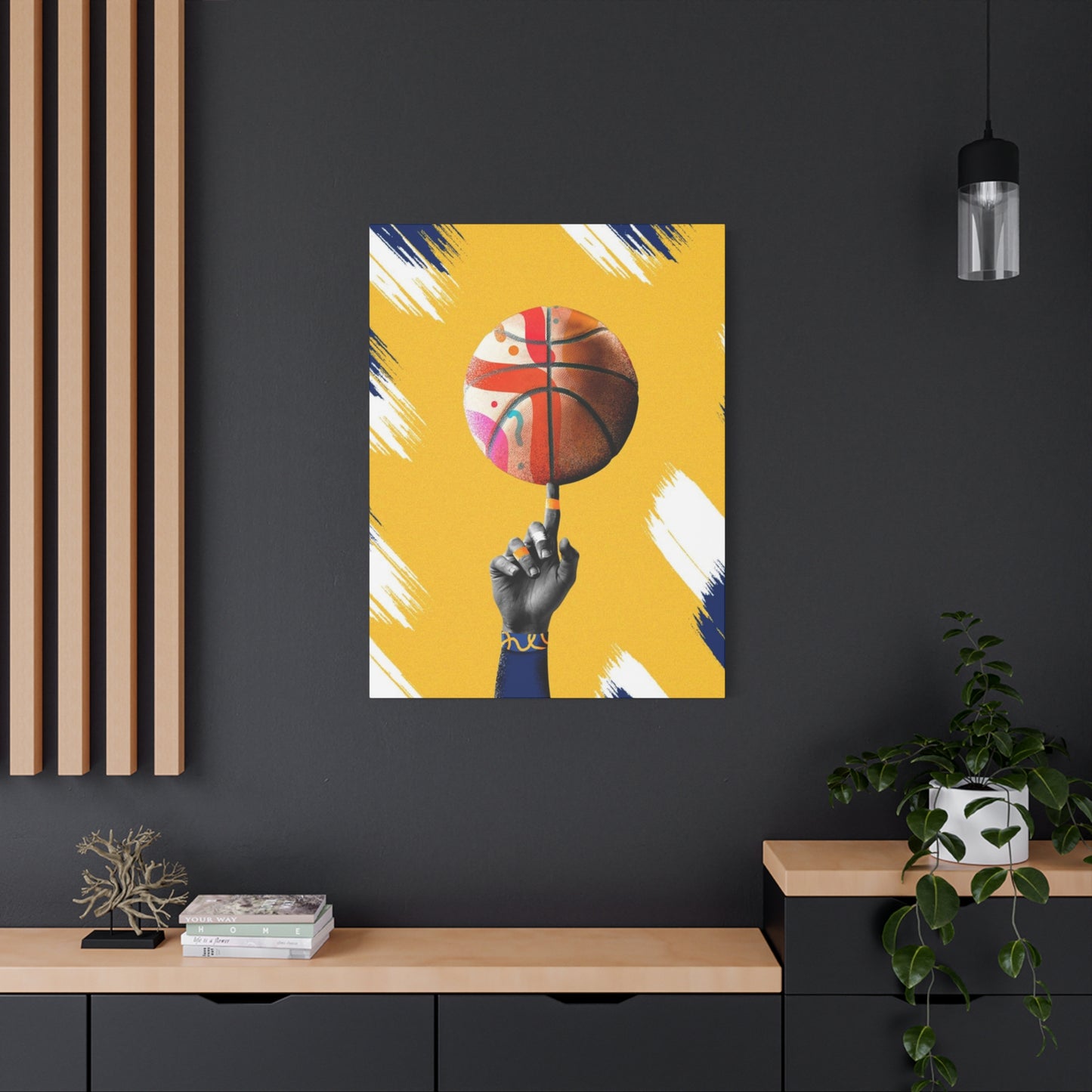 Basketball Graffiti Poster Wall Art & Canvas Prints